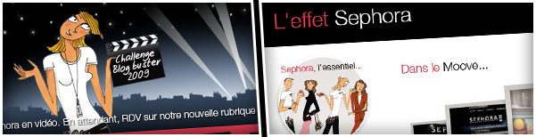 Création Agence Dn'D - Blog RH Sephora et site l'Effet Sephora Création Agence Dn'D - Blog RH Sephora et site l'Effet Sephora