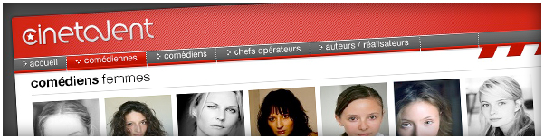 Création Dn'D - Site Internet Cinétalent Création Dn'D - Site Internet Cinétalent