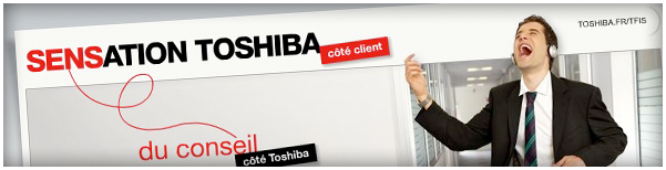 Création Agence Dn'D - Site Internet Toshiba Création Agence Dn'D - Site Internet Toshiba