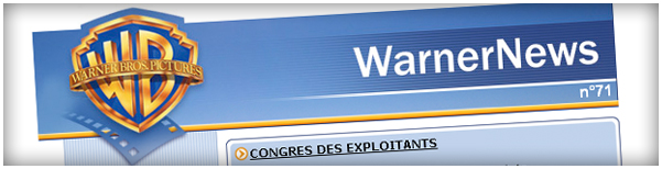 Création Agence Dn'D - Newsletter Warner Bros