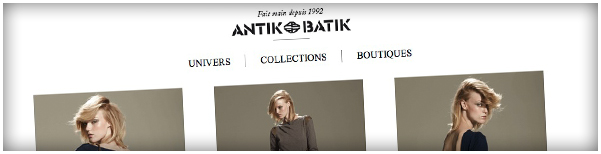 Création site e-commerce Magento Antik Batik