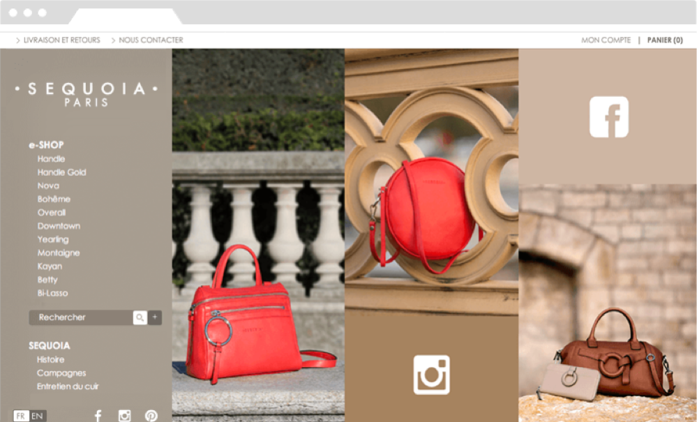 Image desktop du projet Sequoia Paris