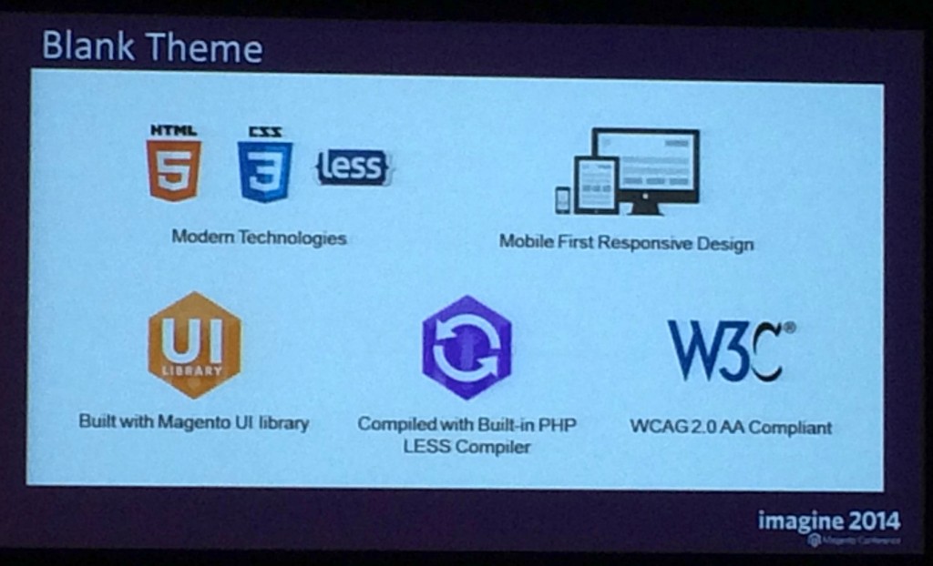 Blank theme magento2