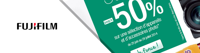 Soldes site E-Commerce Fujifilm