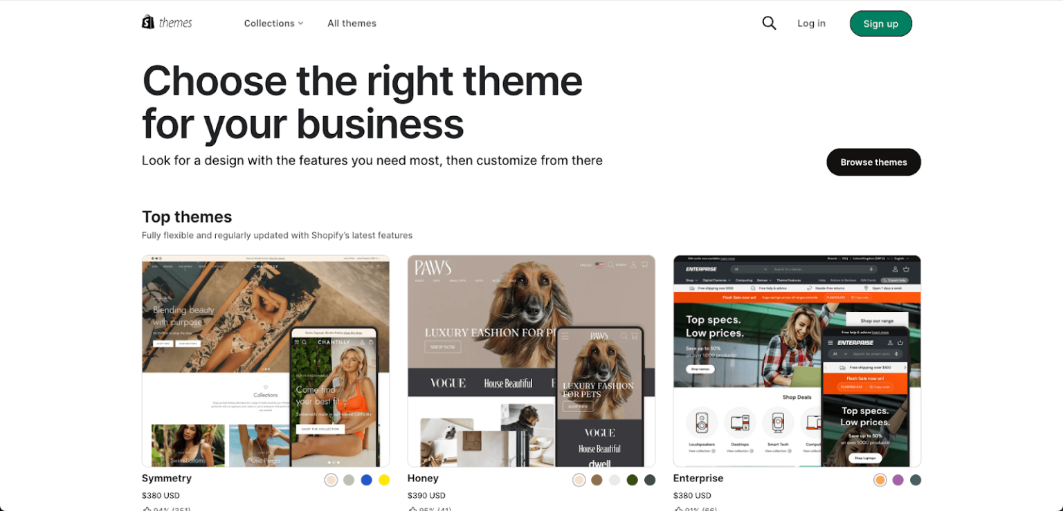 Thèmes Shopify 2.0 : la clé d’une expérience client optimisée • Agence Dn'D