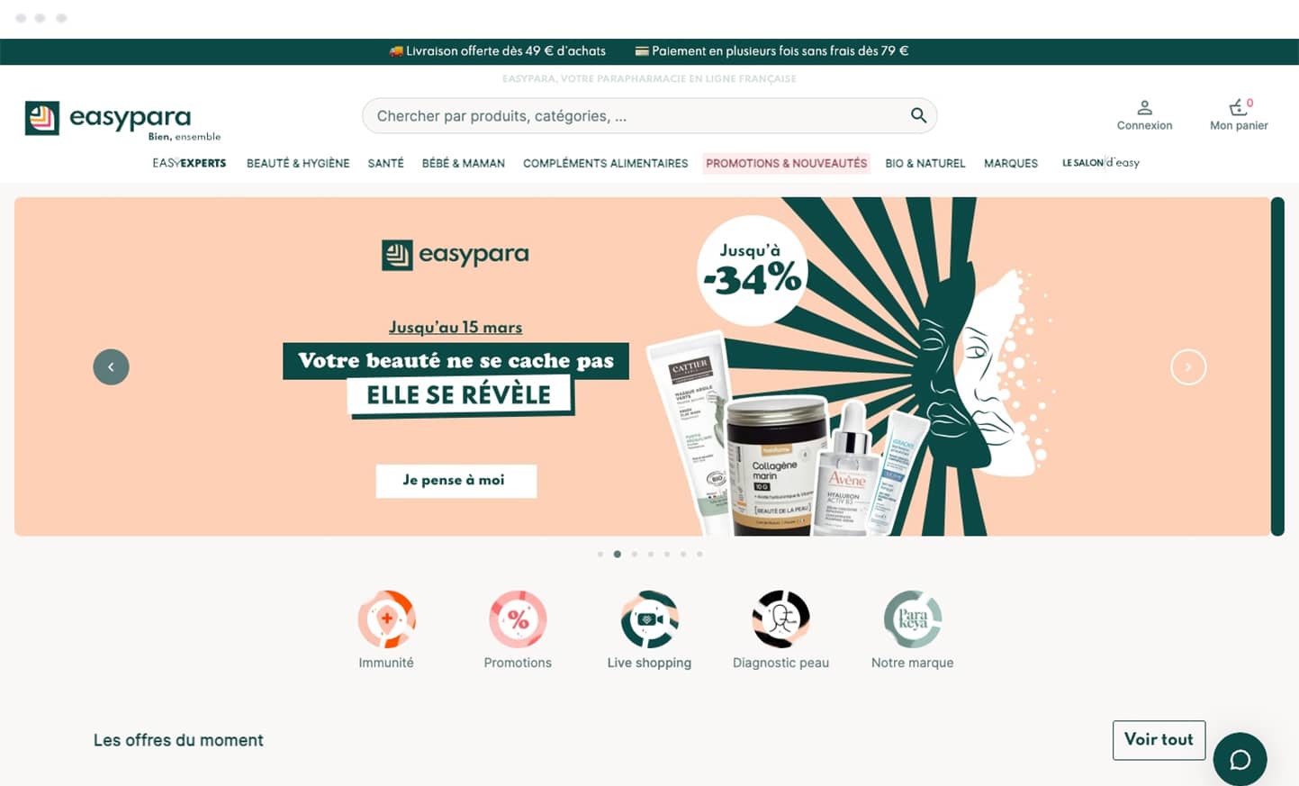 Image desktop du projet Easypara