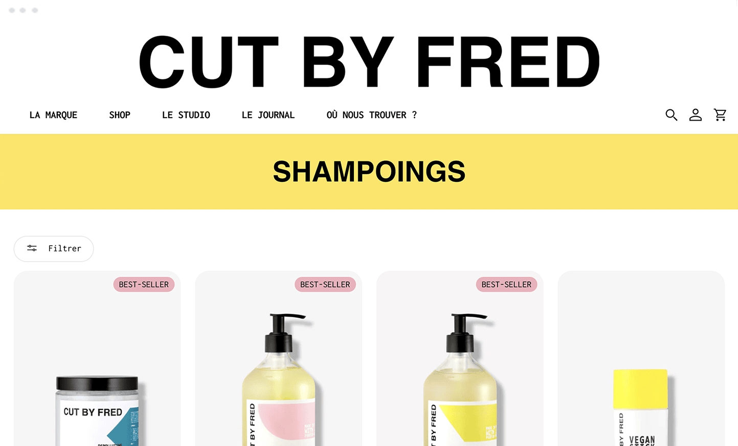 Image desktop du projet Cut By Fred