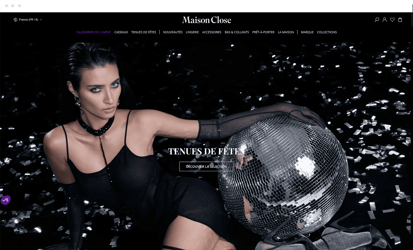 Image desktop du projet Maison Close