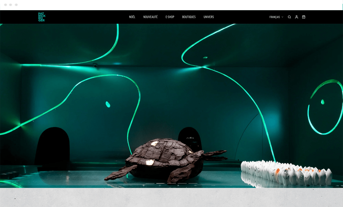 Image desktop du projet Patrick Roger