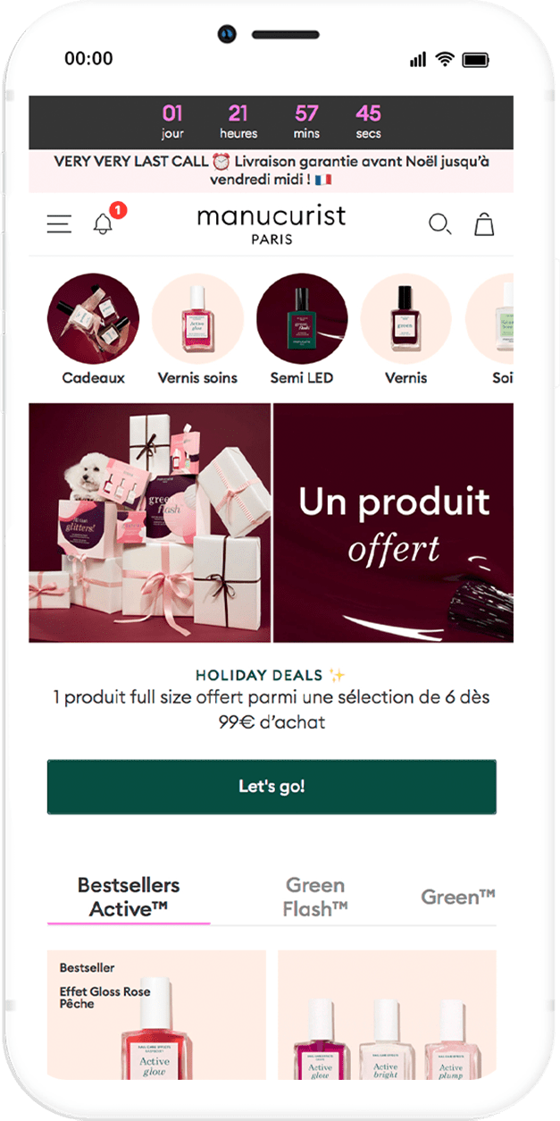 Image mobile du projet Manucurist