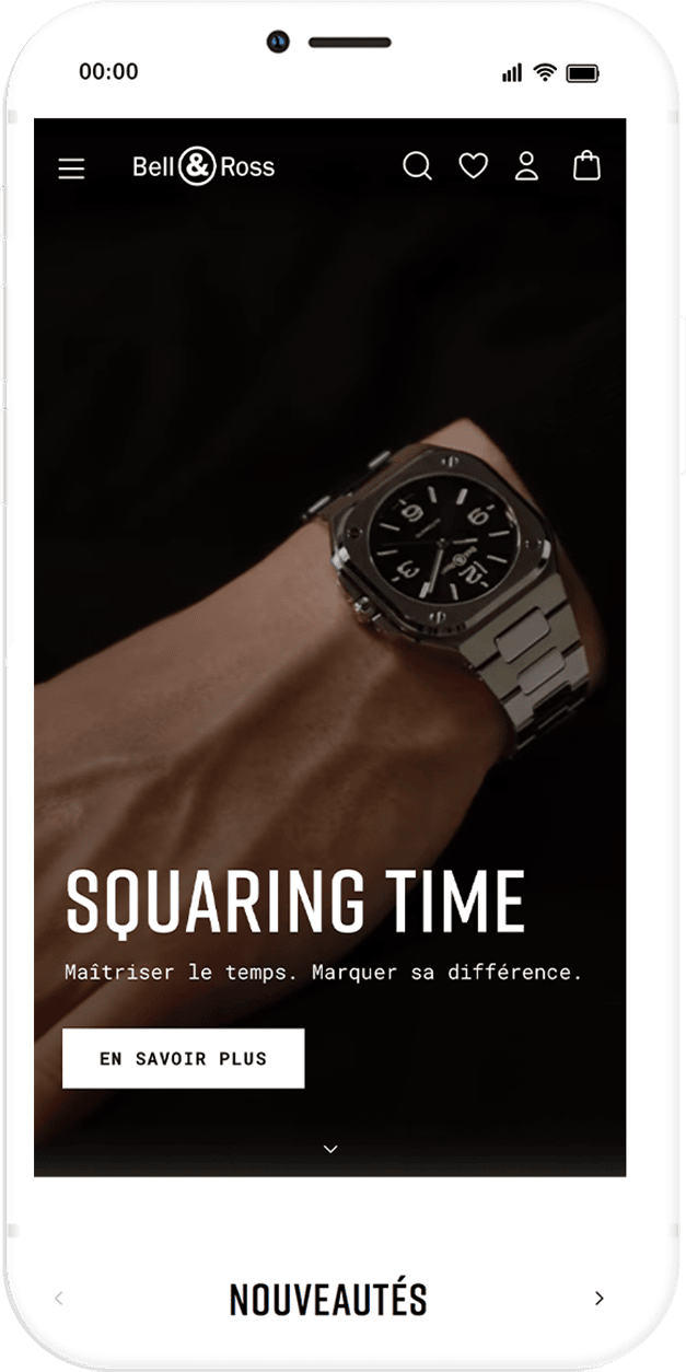 Image mobile du projet Bell & Ross