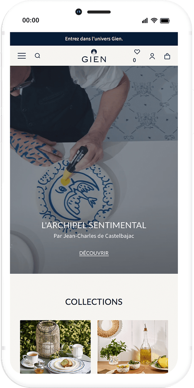 Image mobile du projet Faïencerie de Gien