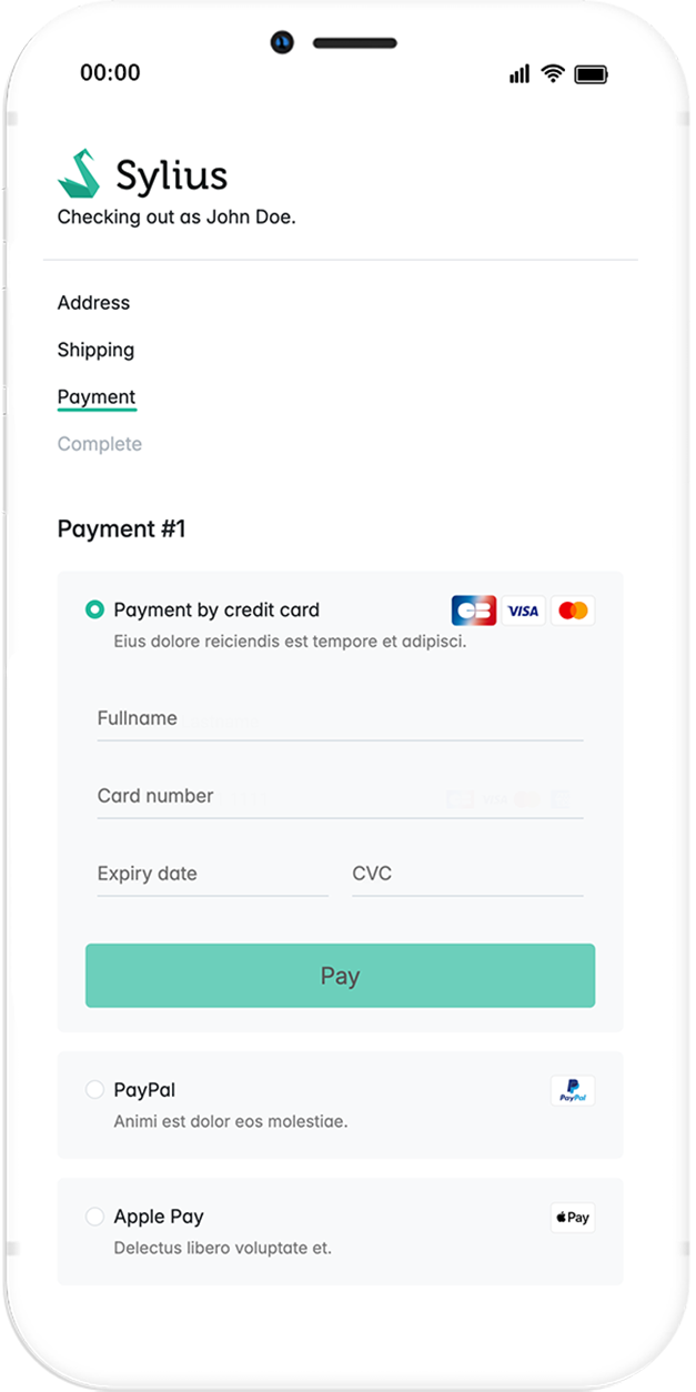 Image mobile du projet HiPay – Plugin Sylius