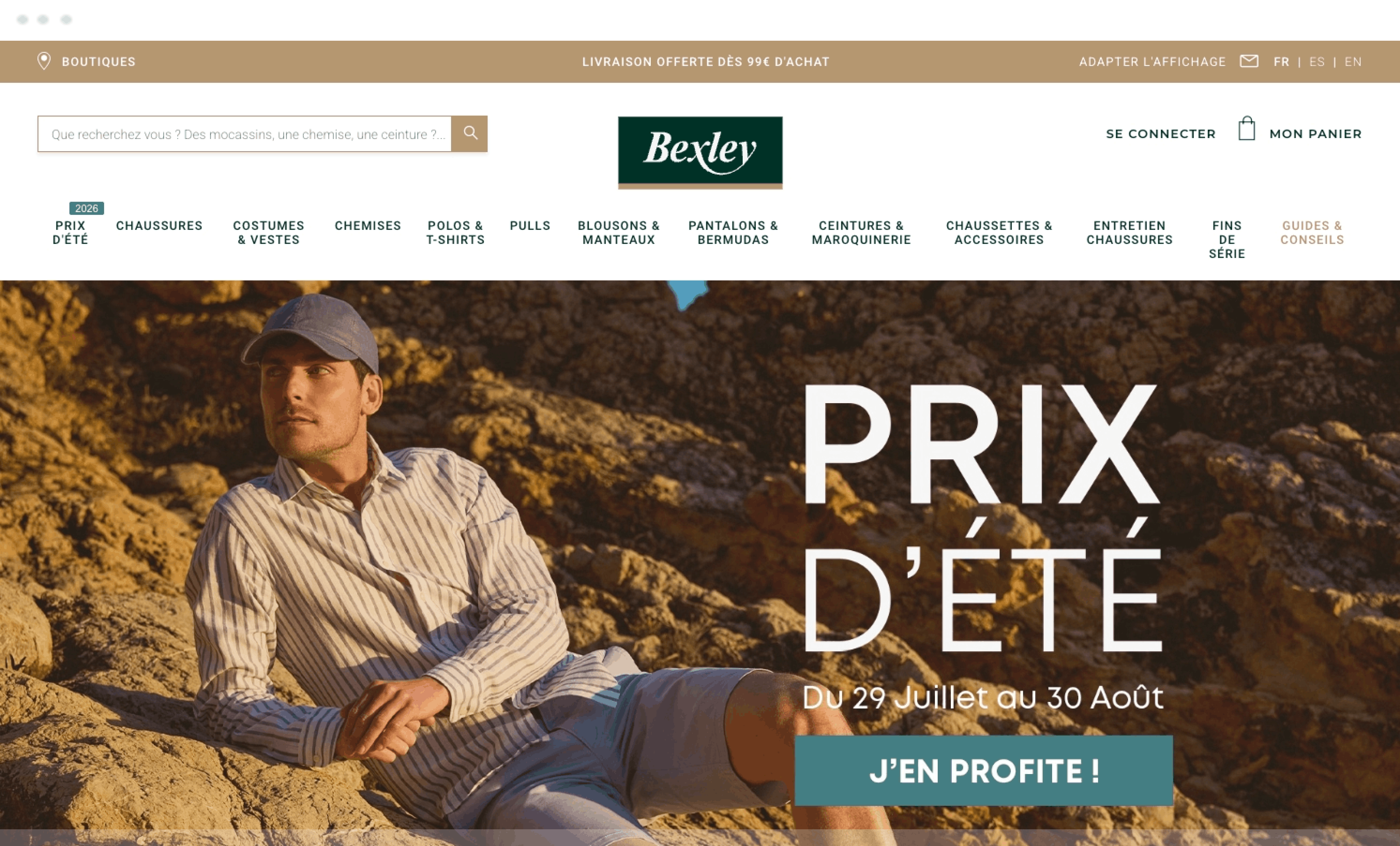 Image desktop du projet Bexley