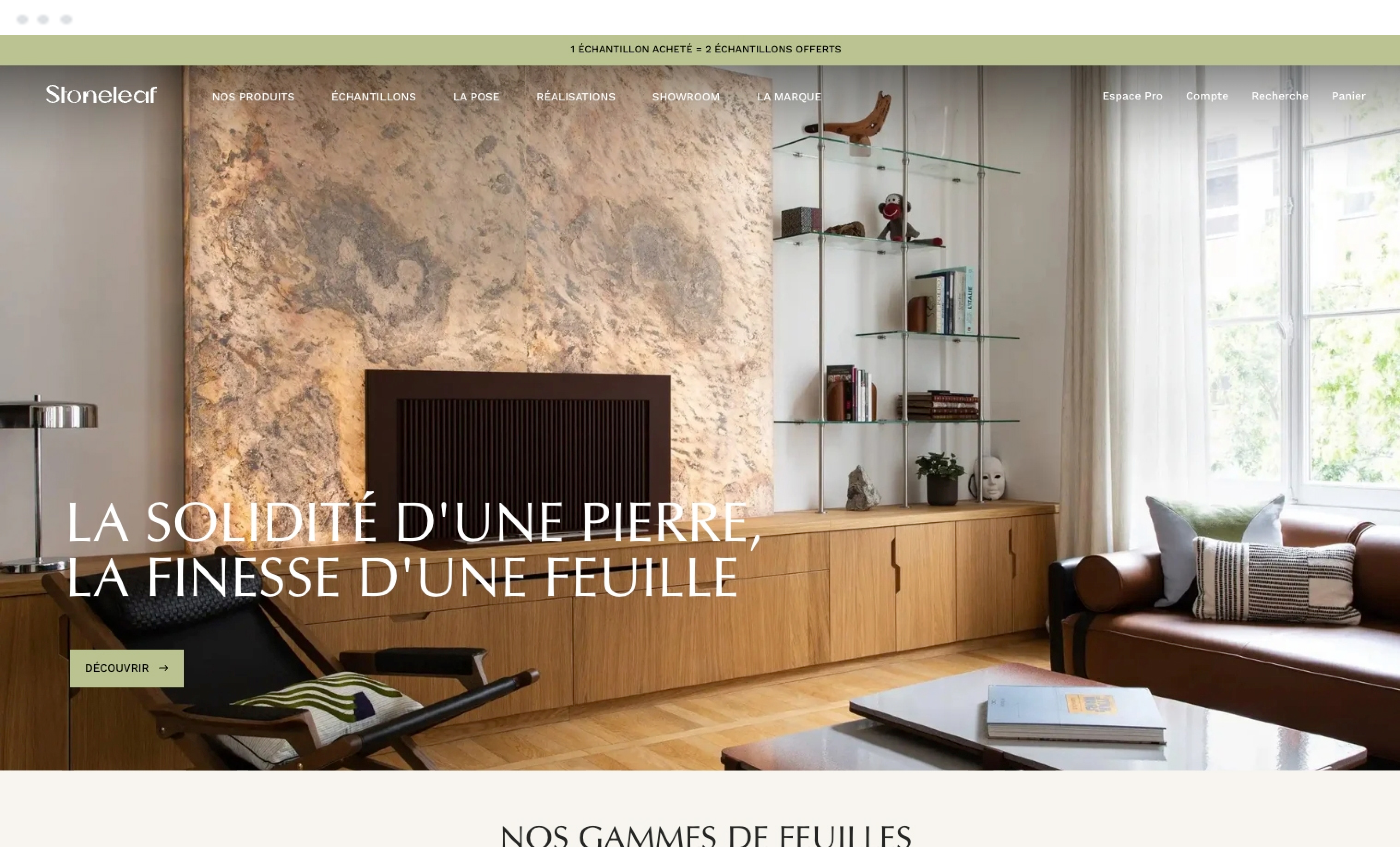 Image desktop du projet Stoneleaf