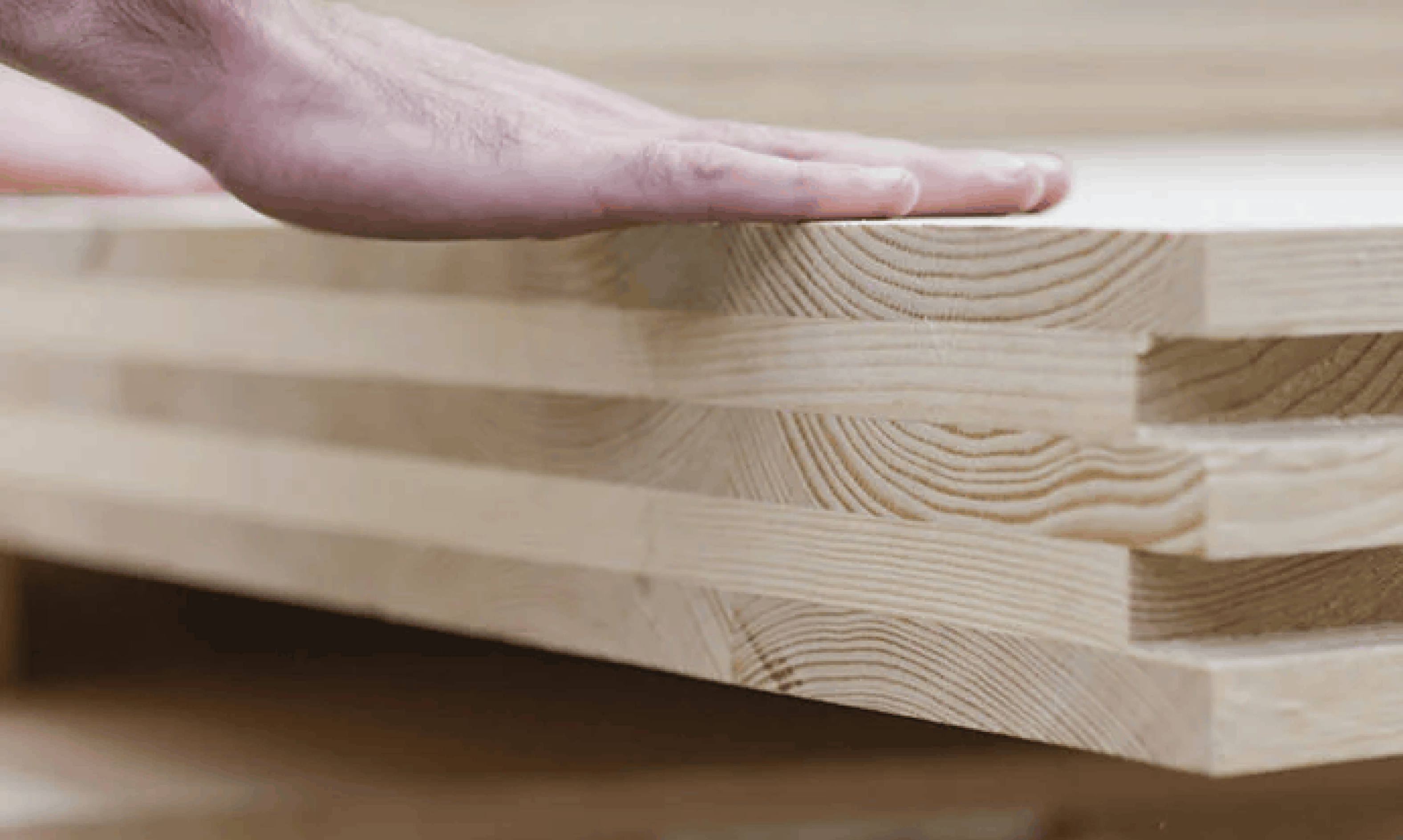 Illustration de Vivre en bois